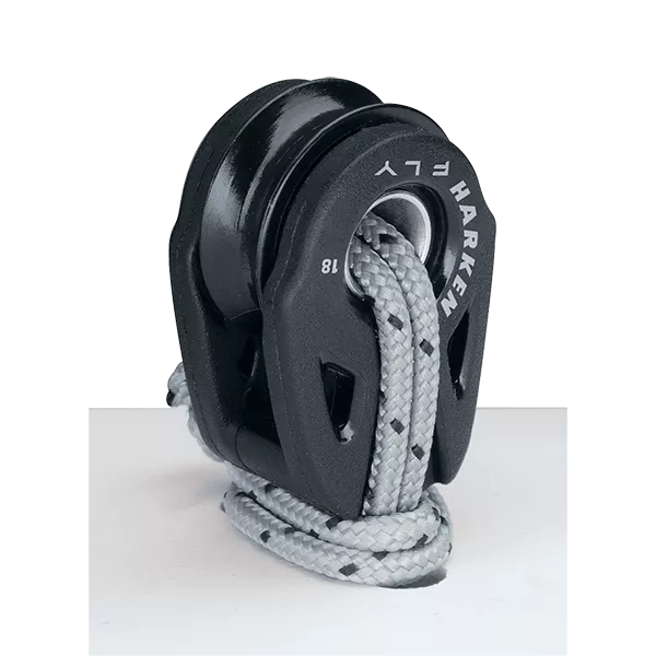 [H2161] Fly Double Narrow Soft Attach Block 18mm - Harken
