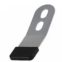 [A1923] Stainless rudder clip with end cap - Allen