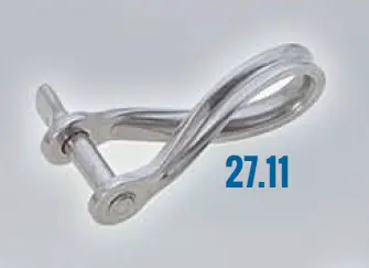 [27.11] Twisted Shackle 5mm - Viadana
