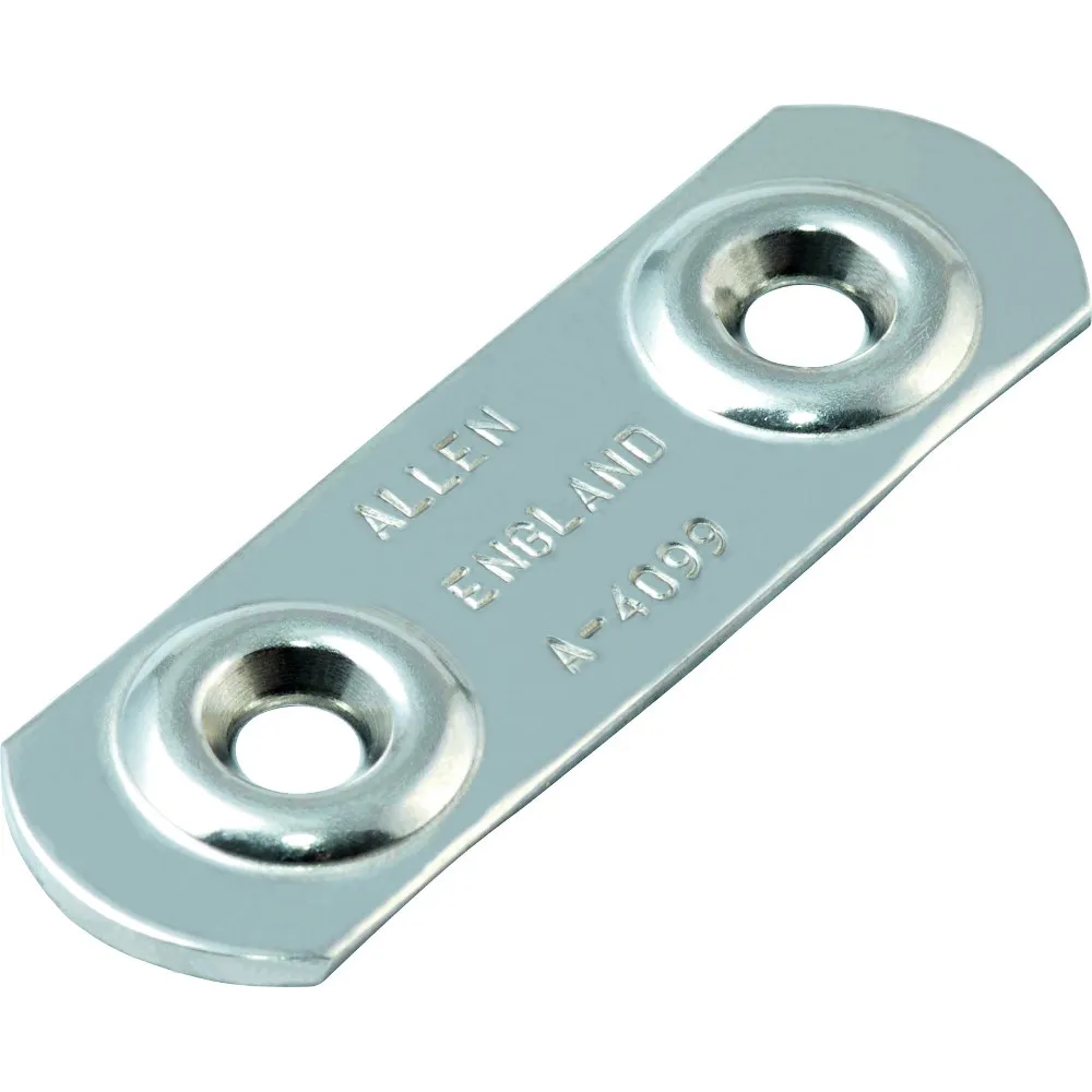 Toe Strap Plate Stainless Steel